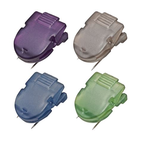 Advantus Panel Wall Clips, Metallic Colors, 20/PK